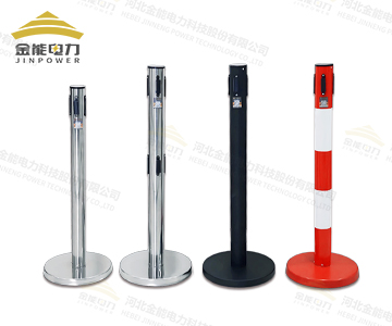 不銹鋼/玻璃鋼伸縮圍欄（帶式） 銀行機場一米線